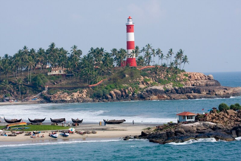Kovalam Lighthouse Beach