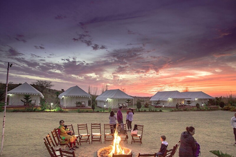 Pushkar Fair Tent Camping