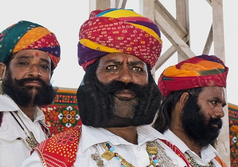 Pushkar moustache competition