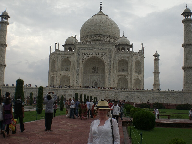 Taj Mahal in Monsoon