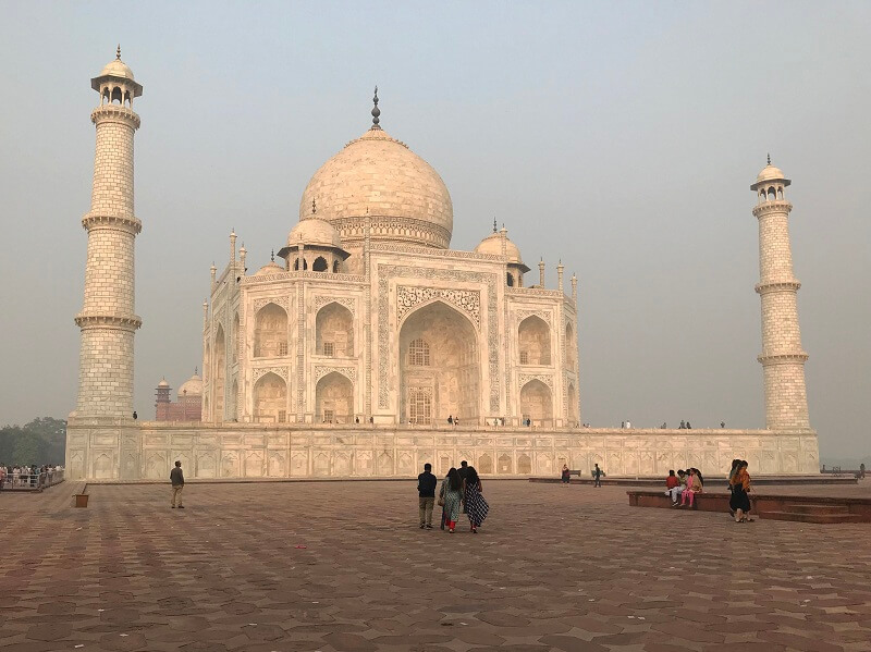 Taj Mahal in Winter