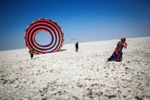 The Great Rann of Kutch is a remarkable place to visit in Gujarat.