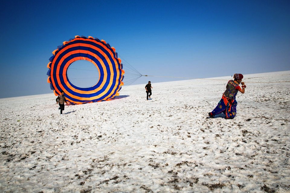The Great Rann of Kutch is a remarkable place to visit in Gujarat.