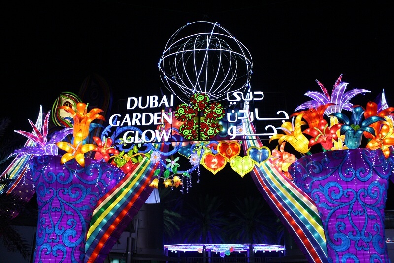 Dubai Garden Glow