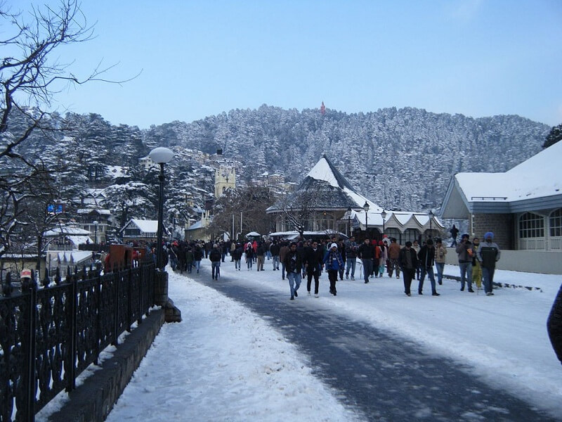 Shimla honeymoon in July