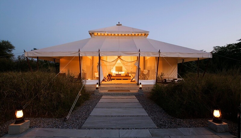 Aman-i-Khas Resort, Ranthambore National Park, Rajasthan