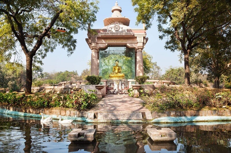 Romantic Place Buddha Garden Delhi