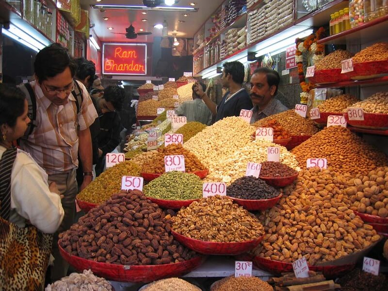 Spice Market Chandni Chowk Old Delhi