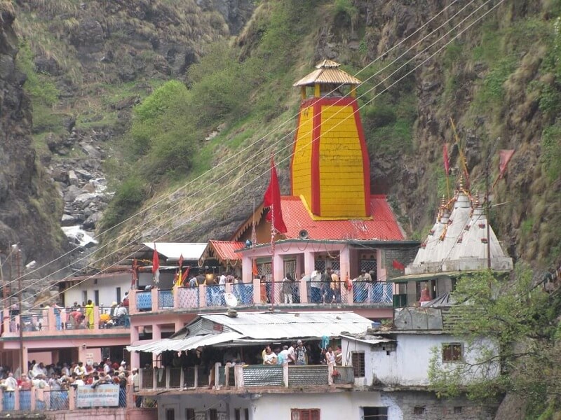 Yamunotri Temple in Uttrakhand