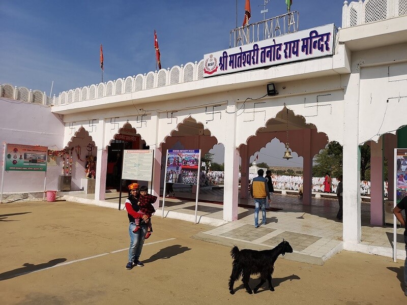 Tanot Mata Temple in Jaisalmer, Rajasthan