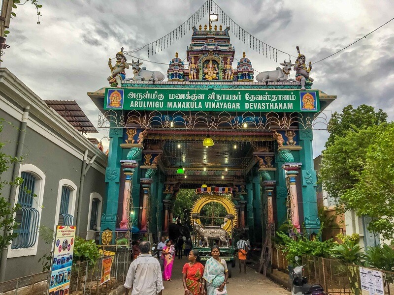 Arulmigu Manakula Vinayagar Temple, Pondicherry