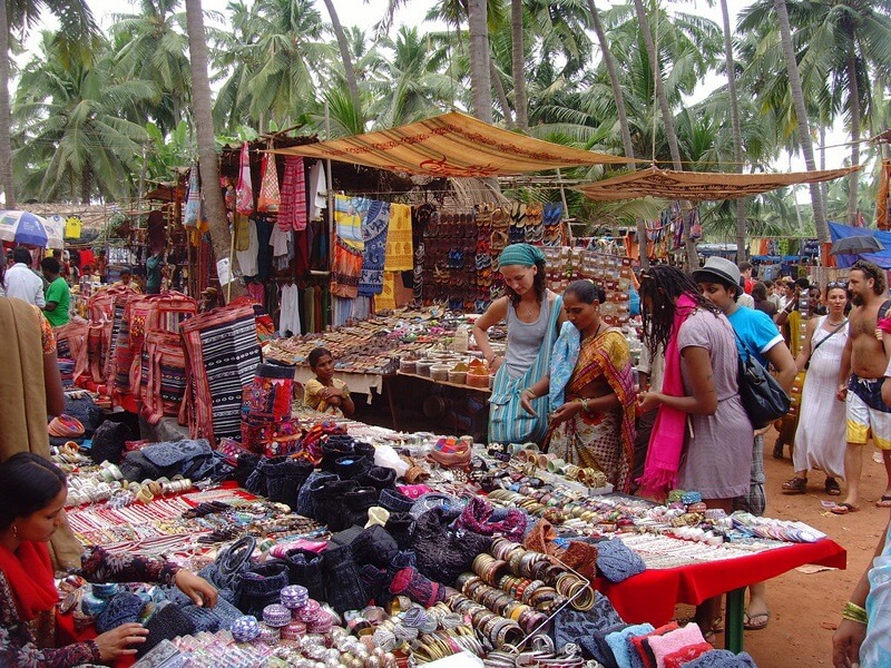 Anjuna Flea Market, Goa
