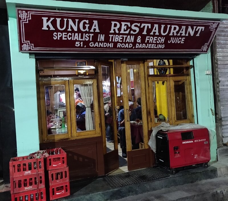 Kunga Restaurant, Darjeeling