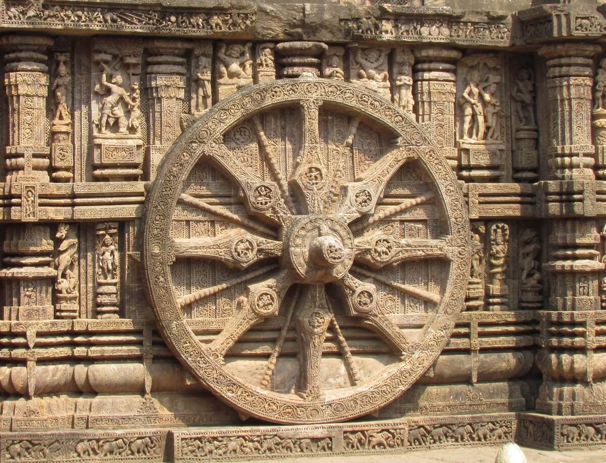 Sundials Konark Sun Temple Odisha