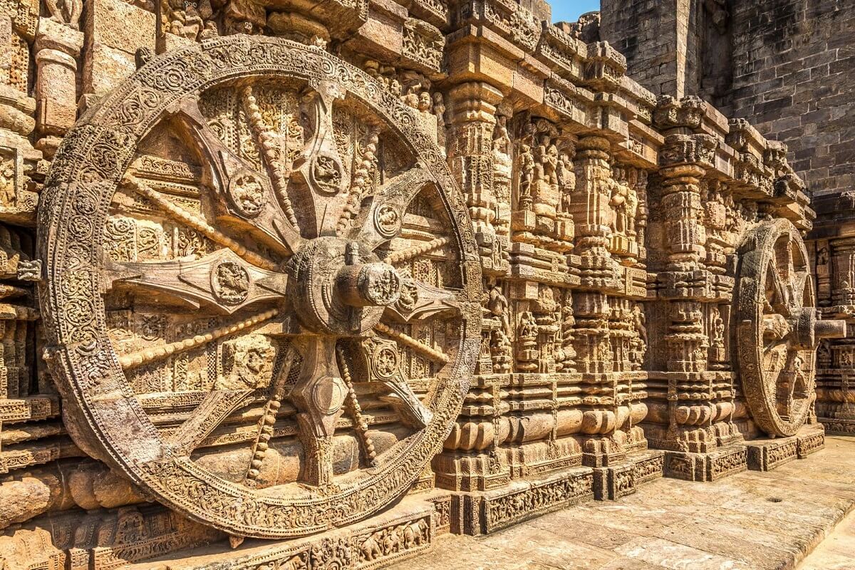 Temple Is Constructed On A Chariot Konark Sun Temple Odisha