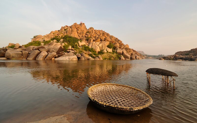 Tungabhadra River, Hampi, Karnataka