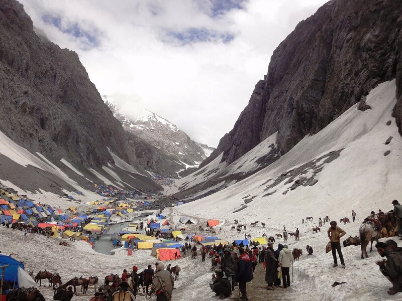 Amarnath Yartra, Pahalgam, Kashmir