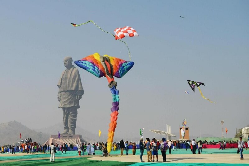 International Kite Festival, Gujarat