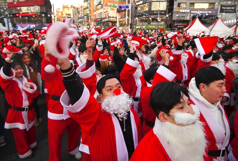 South Korea Christmas Celebrated