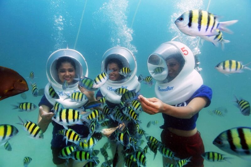 Walking Undersea Andaman