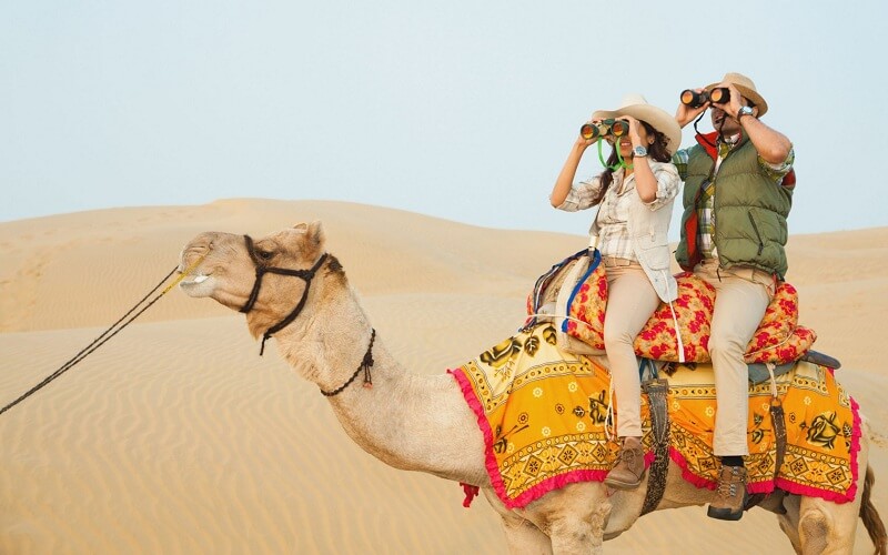 Camel Safari in Jaisalmer