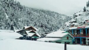 Latest update on snowfall in Manali: February 2024