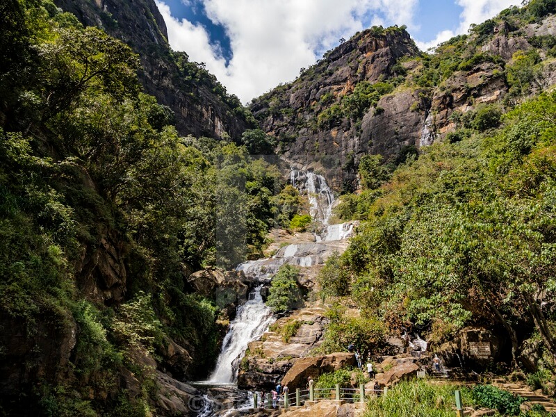 Ravana Falls, Sri Lanka