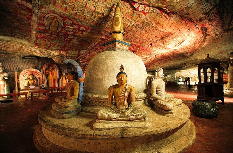 The Dambulla Cave Temple, Sri Lanka