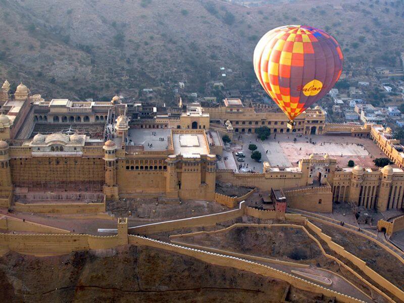 Hot air balloon rides in Rajasthan