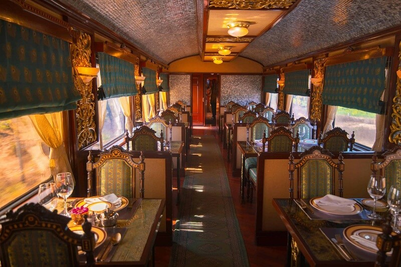 Take a ride on one of the luxury trains of India - Maharajas Express