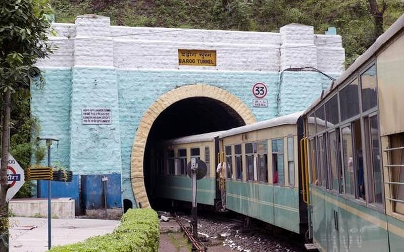 The Barog Tunnel in Himachal Pradesh