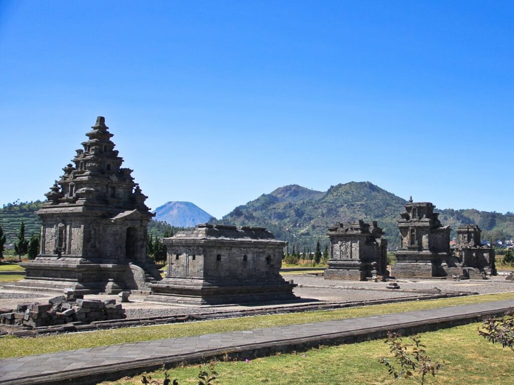 Arjuna Temple Dieng Plateau Indonesia