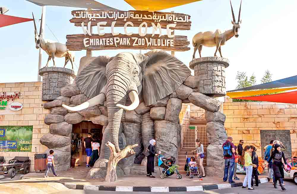 Emirates Park Zoo Abu Dhabi, Dubai