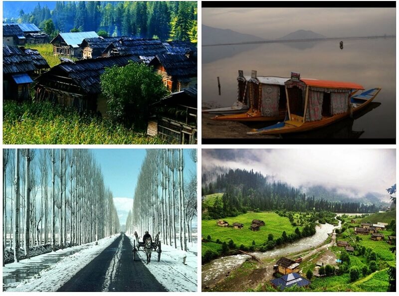 Four Seasons in Jammu and Kashmir