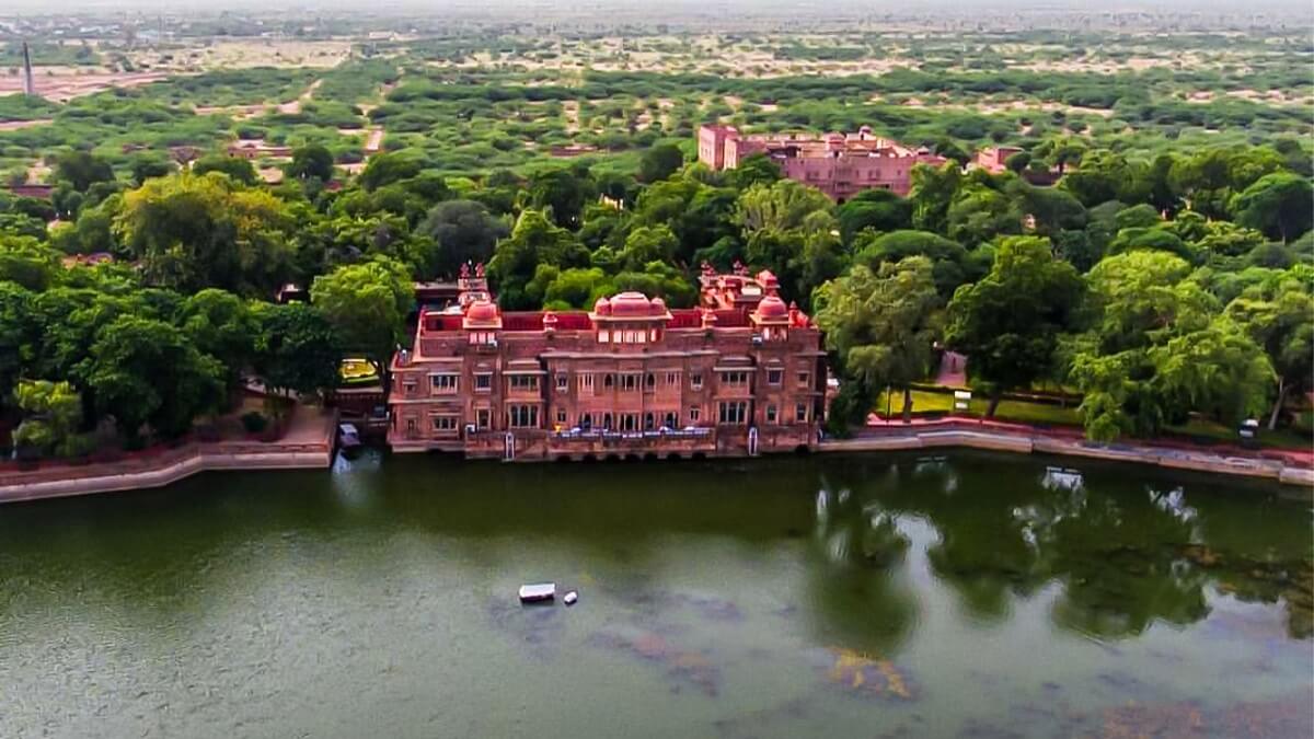 Hotel Gajner Palace, Bikaner, Rajasthan
