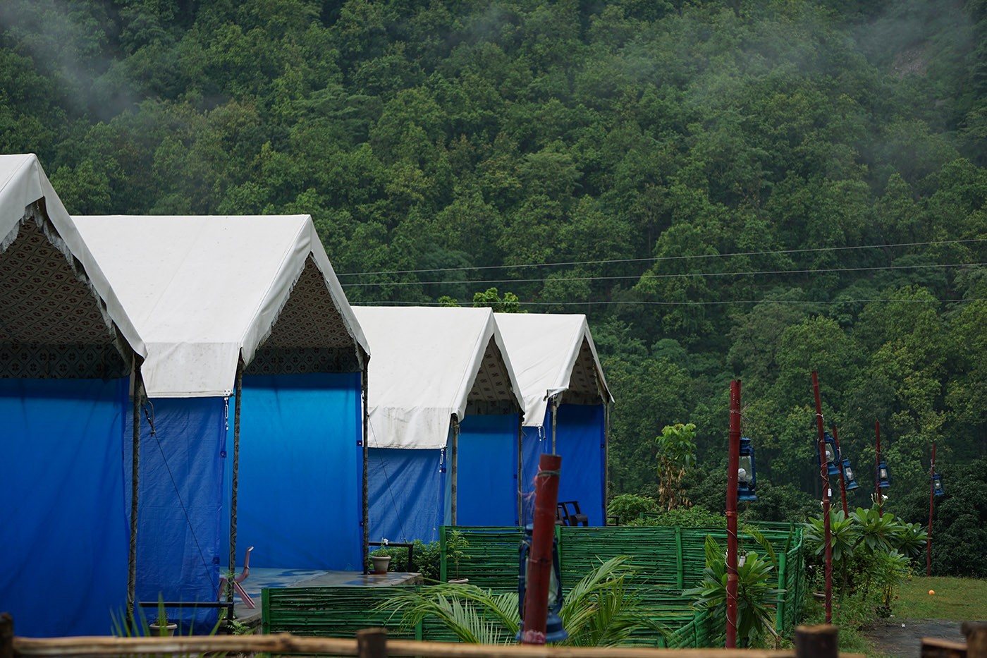 camping in Jim Corbett