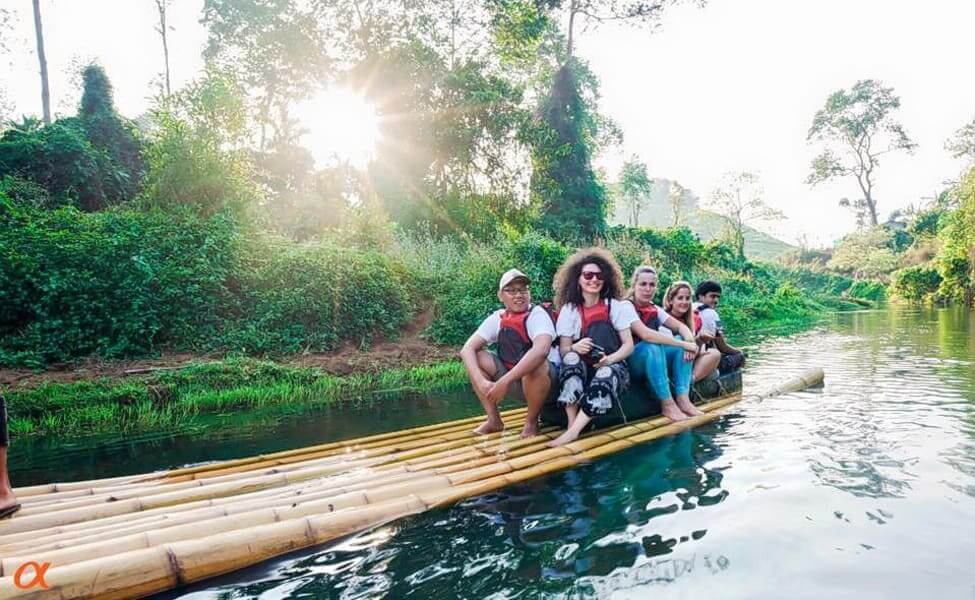 Bamboo Rafting Lakkidi, Wayanad