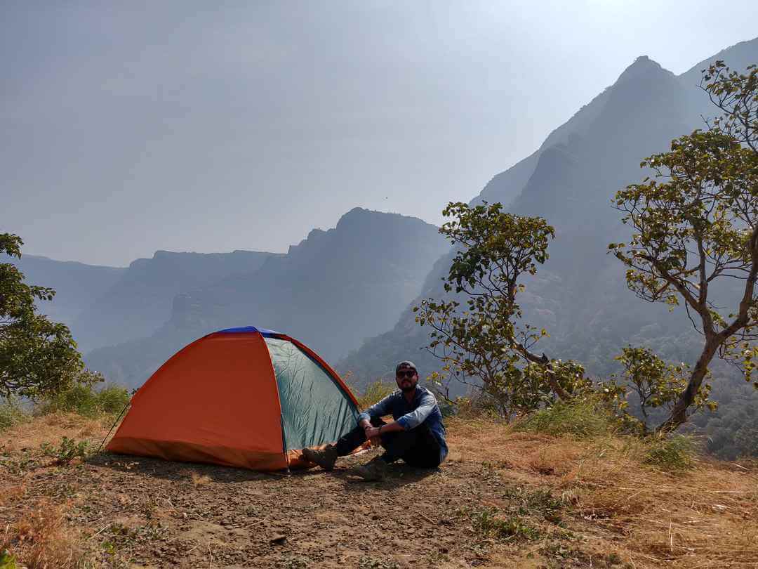 Camping in Gorakhgad Fort Maharashtra