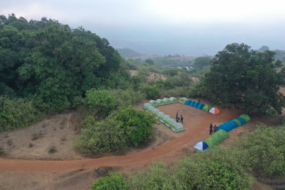 Camping in Rajmachi Maharashtra
