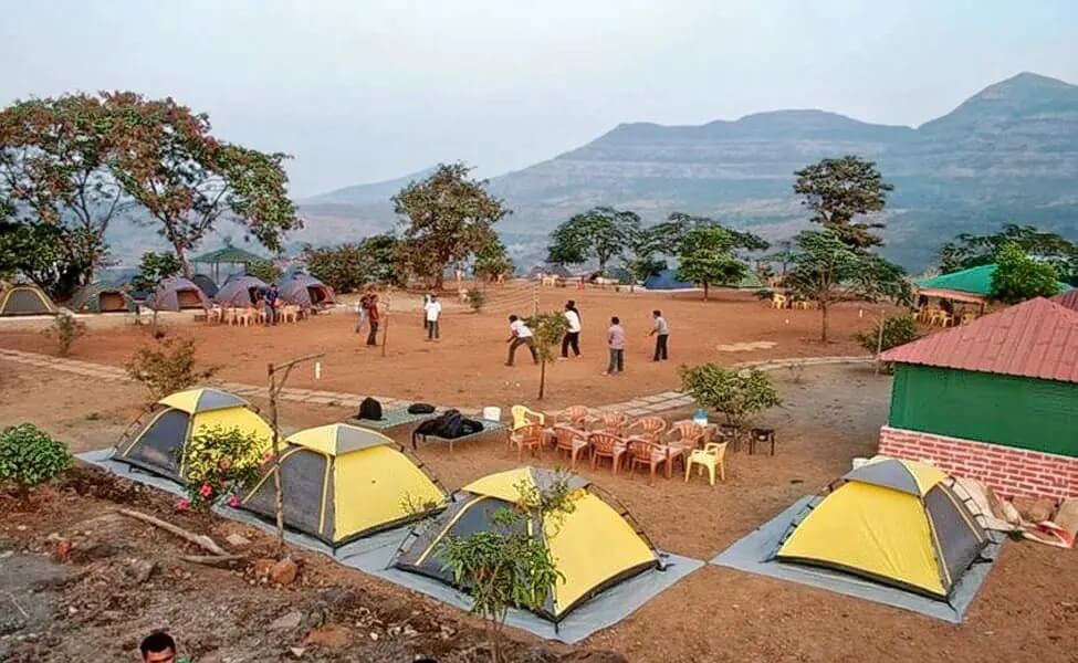 Camping in Tikona Fort Maharashtra