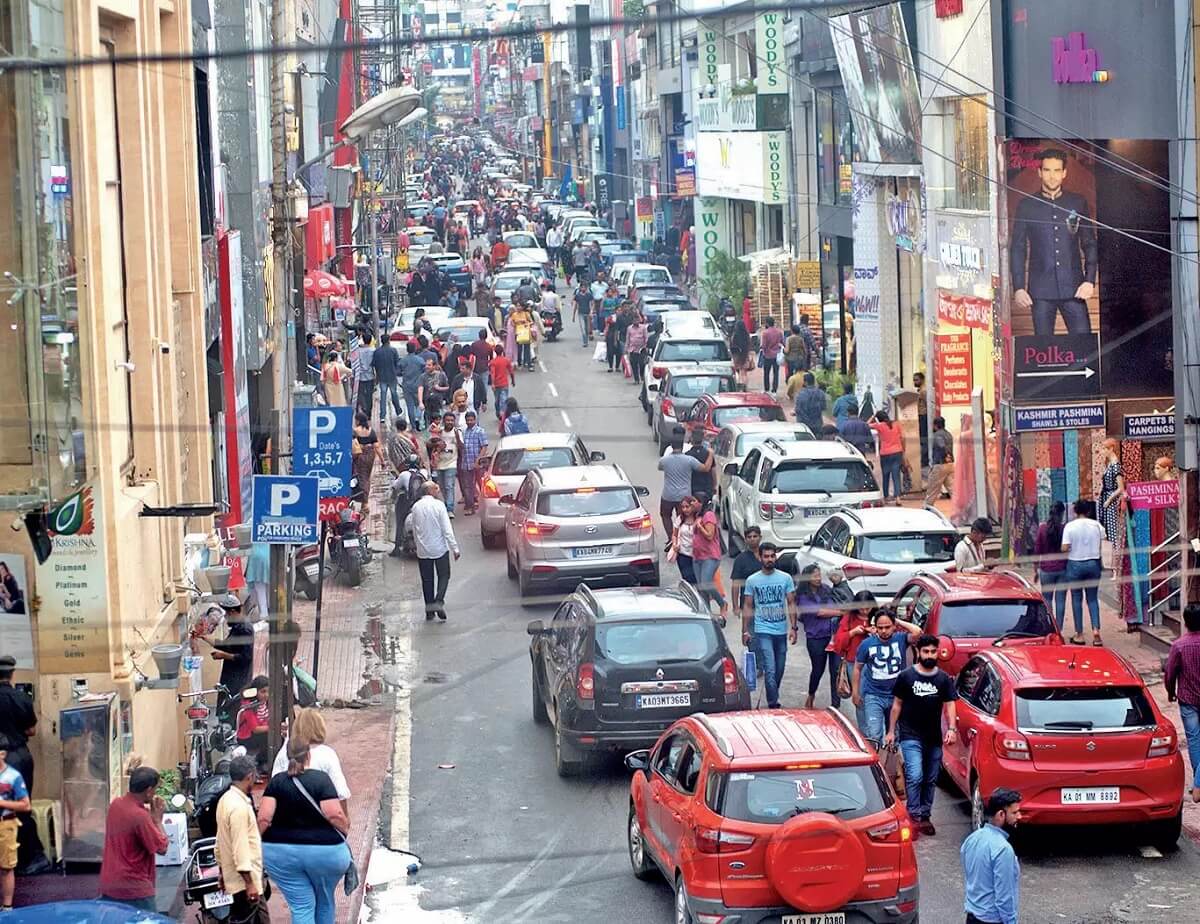 Commercial Street, Bangalore, Karnataka