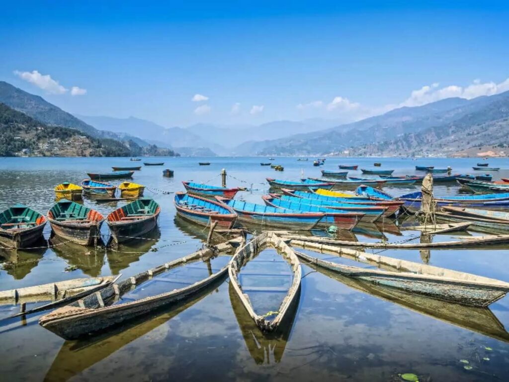 Lake Phewa, Pokhara Nepal