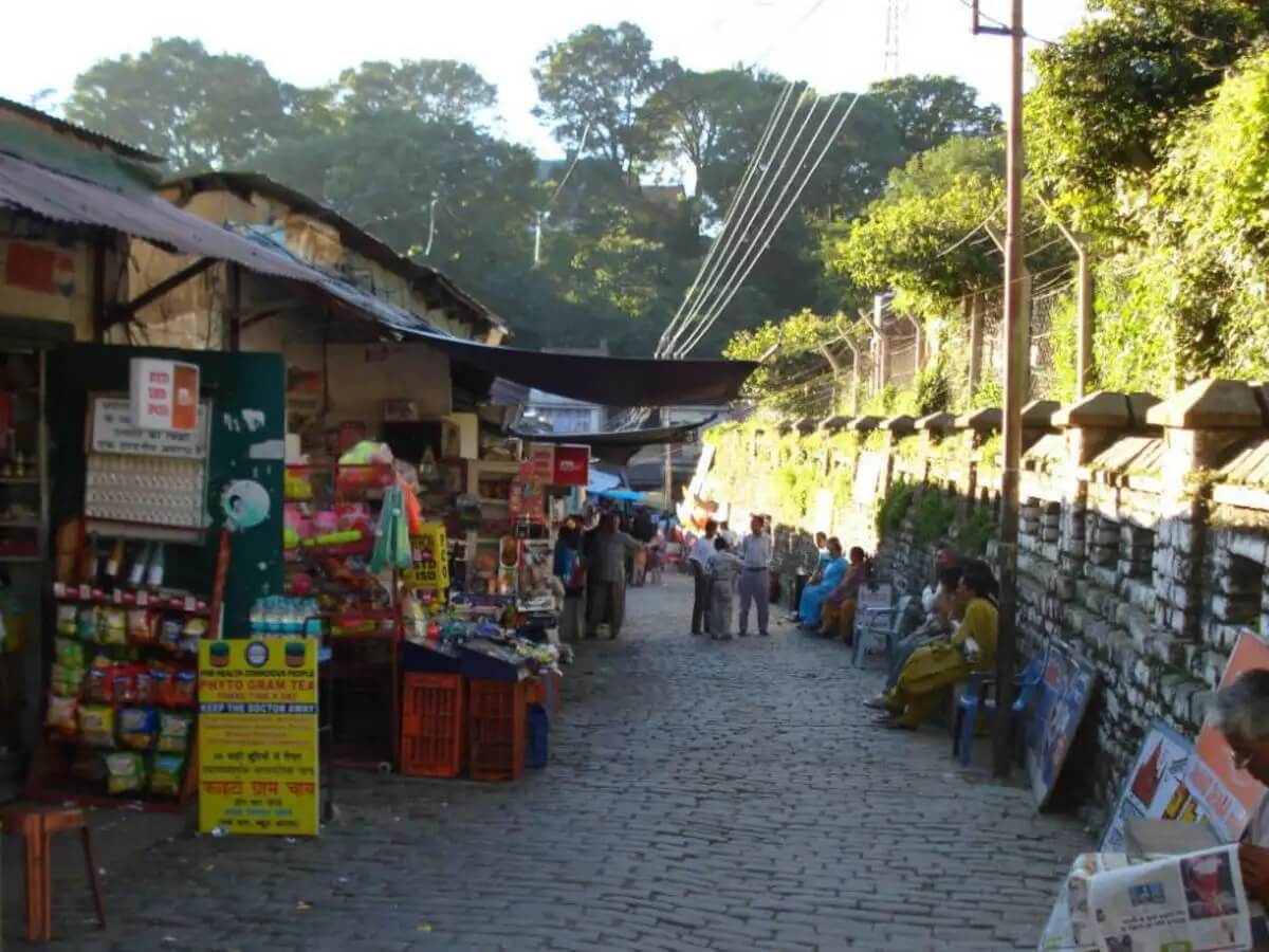 Mall Road, Kаsаuli, Himachal