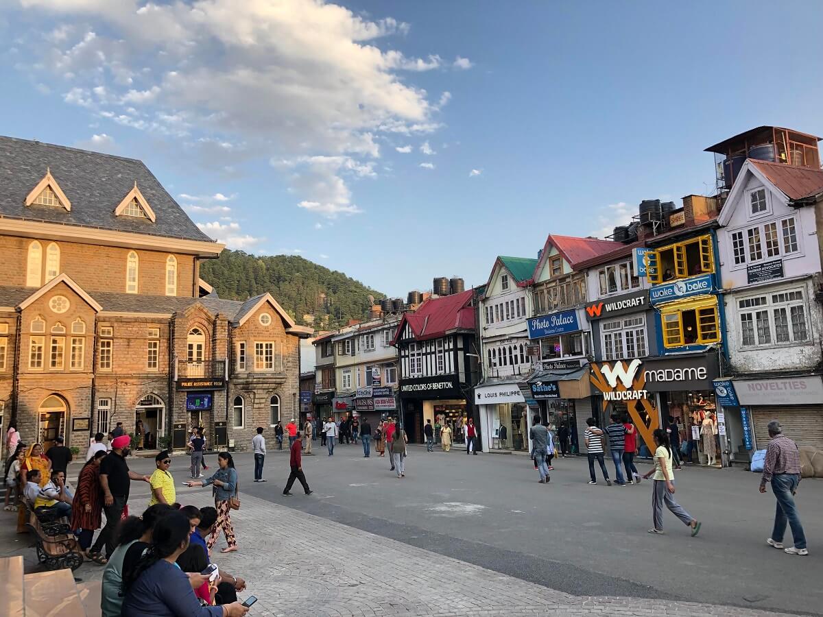 Mall Road, Shimla, Himachal