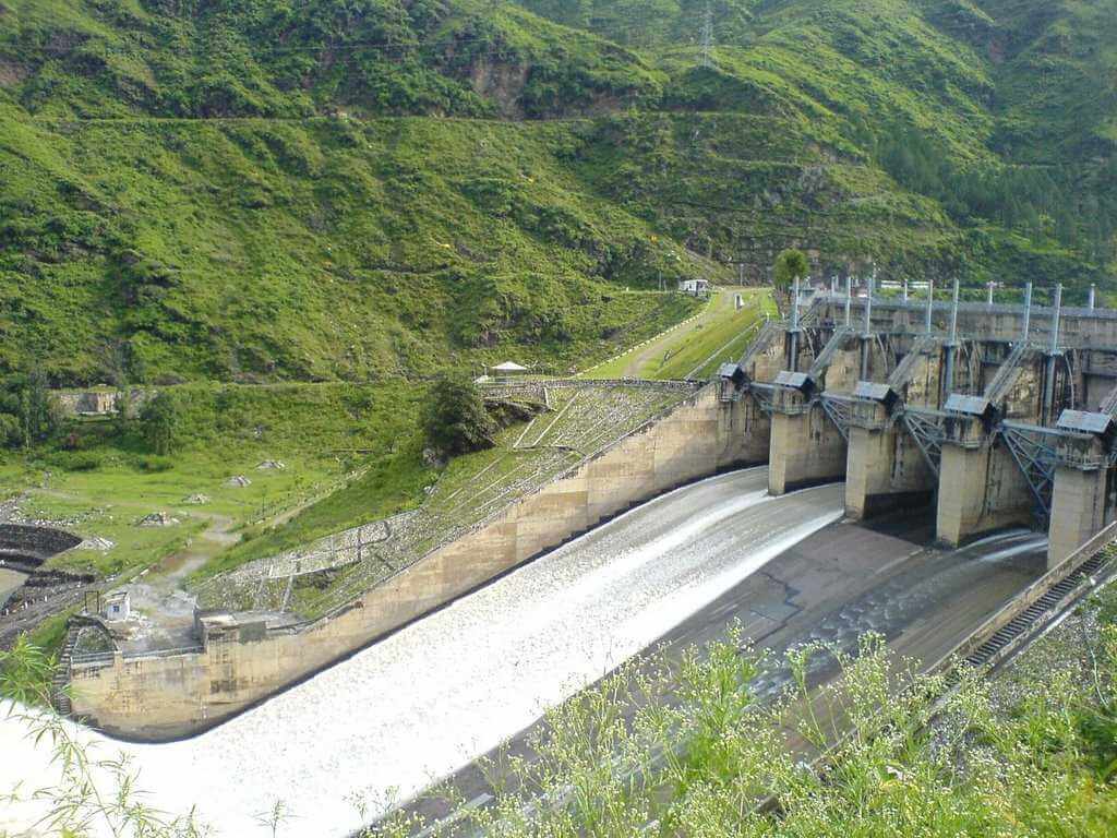 Pandoh Dam Kullu, Himachal