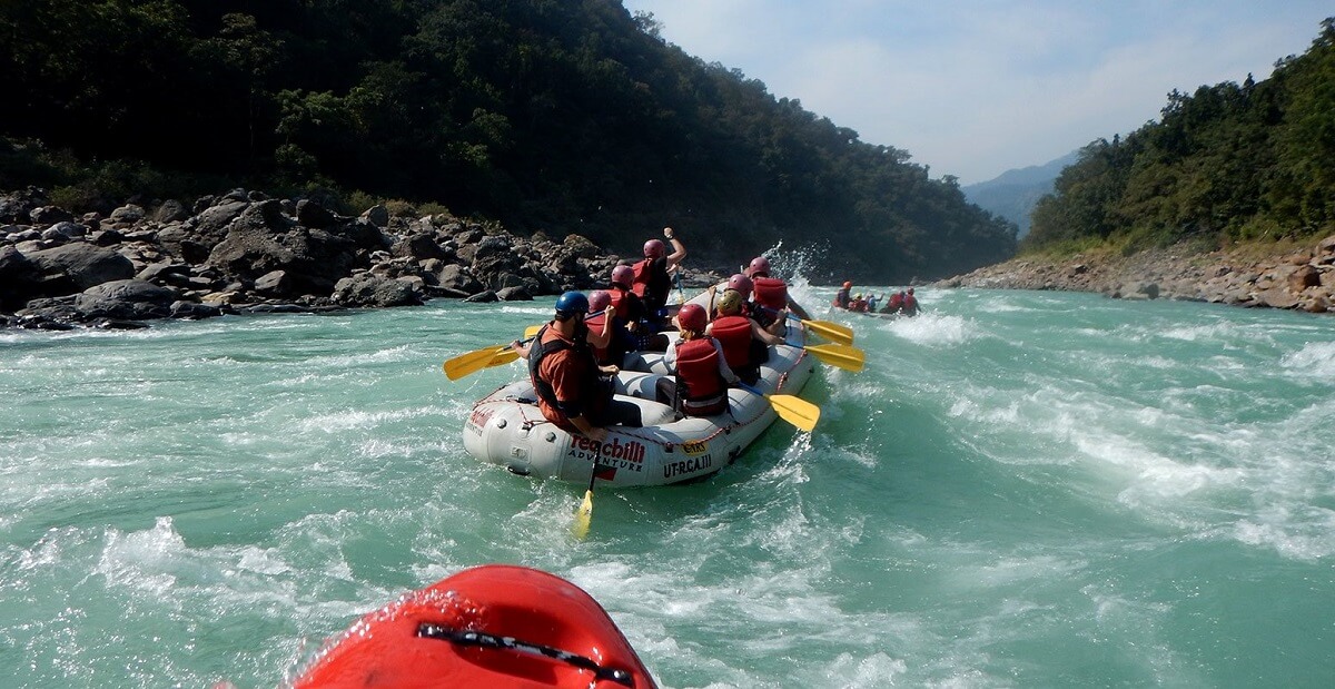 Rafting in Brahampuri Rishikesh