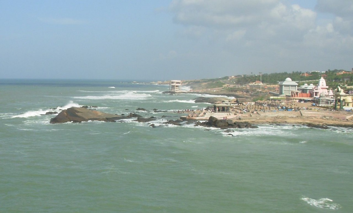 Triveni Sangam, Kanyakumari, Tamil Nadu