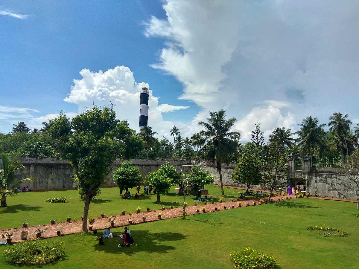 Anchuthengu Fort and Lighthouse, Varkala, Kerala