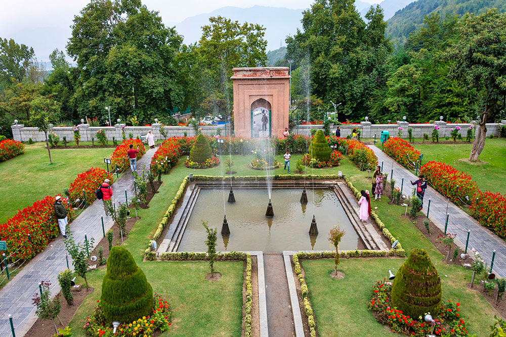 Chashme Shahi Garden Srinagar, Kashmir
