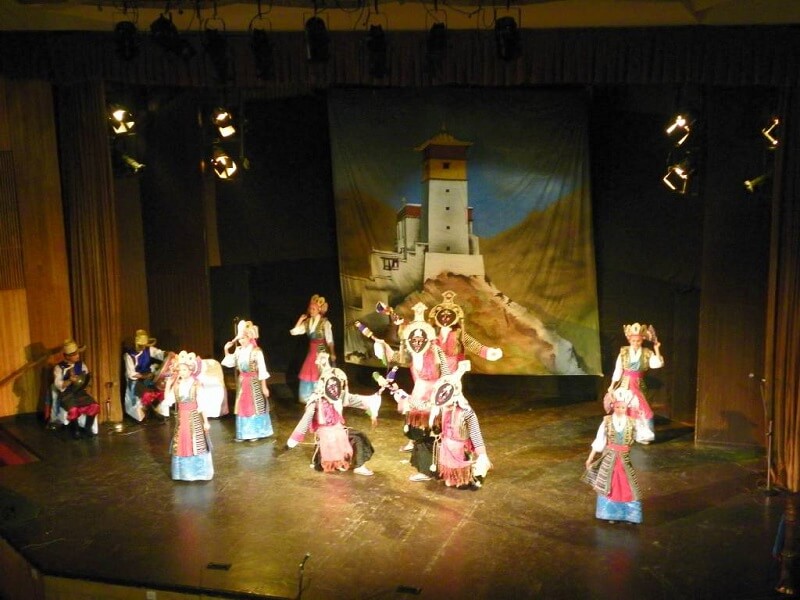 Cultural Performance at Tibetan Institute of Performing Arts, McLeod Ganj, Himachal
